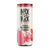 Nix & Kix - Flavoured Drinks, 250ml | Multiple Flavours Sparkling Raspberry and Rhubarb | Pack of 12 view 1