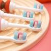 Kids Toothbrush - Soft Bristles for Toddlers & Children Aged 2-10 Fun Shape for 360 Degree Cleaning view 2