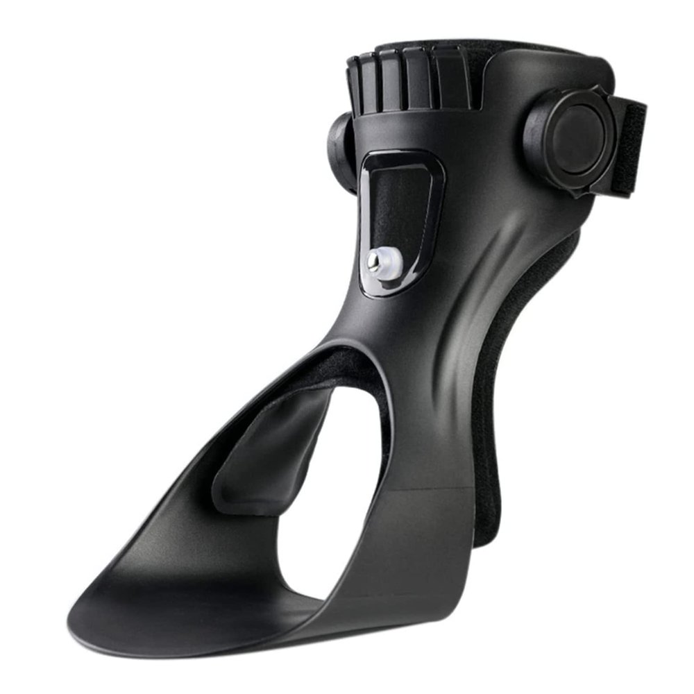 SFKLYU Foot Drop Orthosis AFO Drop Foot Brace Foot Ankle Stabilizer for Hemiplegia Stroke Shoes Walking,Left foot,S