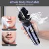 Electric Razor for Men, 4 in 1 Rotary Men Shaver Beard Trimmer, Electric Shaver Waterproof USB Fast Charging, Cordless Beard, Nose, Hair Trimmer, Men Electric Razor Best Gift for Dad, Boyfriend view 4