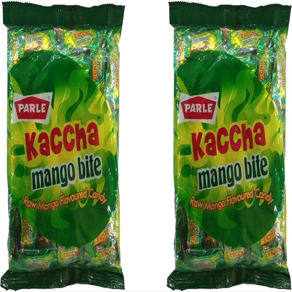 Parle Biscuits, Chocolates & Juices - Combination of Taste - Crispy & Crunchy Tea Time Snack & Drinks - Anytime & Anywhere Treat - Delicious Cracker Snacks for Kids (Kaccha Mango Bite 291g_P2)