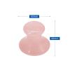 1pc Natural Rose Quartz Stone Gua Sha Tool Mushroom Jade Roller Scraping Board Facial Neck Body Eye Massage Slimming Lift view 2