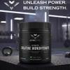 Gym Guru Creatine Monohydrate Powder Unflavoured (UK Made) - 250g (50 Servings) - 100% Pure Micronised Easy Dissolve - Vegan Gym Supplement for Men & Women - Muscle Growth, Strength & Performance view 2