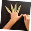 ABOOFAN 20pcs Ghost Festival Finger Cots Hand Finger Cots for Halloween Costume Decorative for Halloween Hand Jewelry view 4