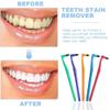 5 Packs Tooth Stain Eraser Remover Tooth Cleaning kit Polishing Cleaning Kit Tartar Remover Teeth for Whitening Oral Hygiene Care Tools (5 Color) view 3