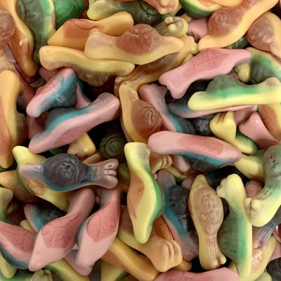 Jelly Filled Snails 700g Re-Sealable Pouch by The Gourmet Sweet Company