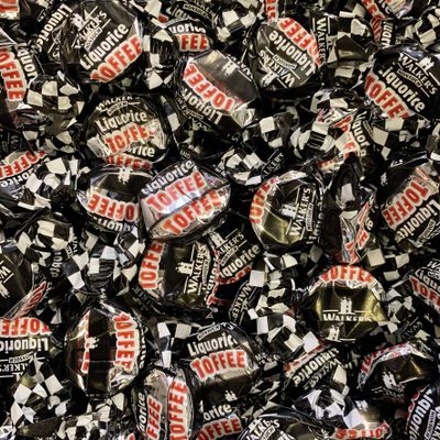 Walker's Nonsuch Liquorice Toffees 700g Re-Sealable Pouch by The Gourmet Sweet Company