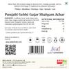 Add Me Homemade Sweet & Sour Mix Pickle of Cauliflower Carrot & Turnip 350g | Gobhi gajar Shalgam Pickle Glass Pack view 2