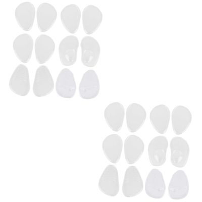 Healeved 12pairs Forefoot Pad for High-Heeled Shoes Thicken Foot Pads Non-Slip Cushion Insoles for Women Comfortable Walking Support