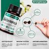 Bee Health Propolis | Brazilian Green Propolis | 87% Dry Extract | Immune System Booster | High Artepillin C - Immunity Support | 54mg Phenolic Compound & 21mg Flavonoids view 3