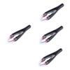 minkissy 4pcs Automatic Retractable Eyebrow Tweezers Eyebrow Hair Remover Precision Slanted Tweezers Modern Design Random Color view 1