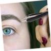 minkissy 4pcs Automatic Retractable Eyebrow Tweezers Eyebrow Hair Remover Precision Slanted Tweezers Modern Design Random Color view 4