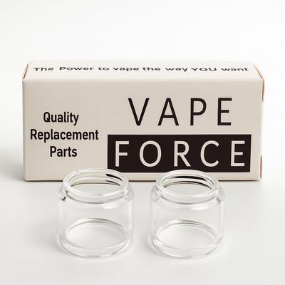 (2-Pack) Replacement Bubble Glass Compatible with Geekvape Cerberus Tank