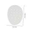 ORFOFE Forefoot Cushions for Men Women 10 Pairs Breathable Latex Sponge Half Insoles Shoe Pads for Boots Loafers Flat Shoes view 2