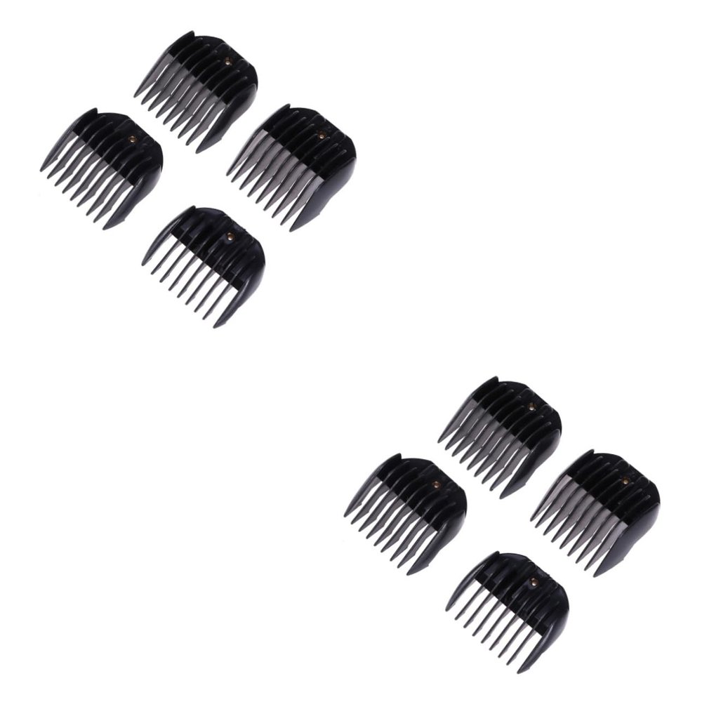 FOMIYES 8pcs Hair Clipper Comb Trimmers Guide Combs Barber Tools Wide Tooth Hair for Men