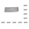 10 set of Microfiber Glasses Cloth Water Absorption Sunglasses Eyewear Lens Dust Soft Tablet Cellphone Screen Cleaning Supplies Gray view 1