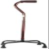 SilteD Pedestrian - Men Ms - Four Feet Adjustable Old Man Crutch Walking Stick -Light Durable Walker Present view 1