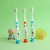 Compact Nano Kids Toothbrush with 10000 Bristles, Manual Toothbrush for Fragile Gums, Pack of 2 Toddler Toothbrush Ages 2-6 Ergonomic view 2