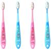 Compact Extra Soft Kids Toothbrush, Toddler Toothbrush Ages 4-12, Manual Toothbrush for Bright Smiles and Healthy Teeth & Gums Ergonomic view 1