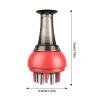 Hair Oil Applicator Bottle for Scalp - Anti-Leak Oil Comb Rollerball Hair Oil Applicator, Portable Scalp Massager, Hair Growth Applicator, Hair Oil Applicator, Hair Care Tool for Pologmase view 4