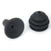 2 Pcs Joystick Controller Knob and Gaiter,Joystick Gaiter Rubber Joystick Controller Knob for Electric Wheelchairs Powerchair Mobility Aid,Dust Cover Set Accessories Black (1 Set) view 2