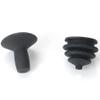 2 Pcs Joystick Controller Knob and Gaiter,Joystick Gaiter Rubber Joystick Controller Knob for Electric Wheelchairs Powerchair Mobility Aid,Dust Cover Set Accessories Black (1 Set) view 3