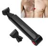 Graootoly Electric Back Hair Trimmer USB Folding Double-Sided Body Hair Removal Tool Safety Back Machine for Shaving view 4