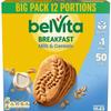 Belvita Breakfast Biscuits Milk & Cereals, a Source of Fibre, 12 x 45 g Biscuits (Pack of 1) view 1
