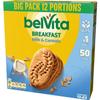 Belvita Breakfast Biscuits Milk & Cereals, a Source of Fibre, 12 x 45 g Biscuits (Pack of 1) view 3