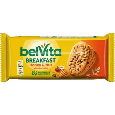 Belvita Breakfast Biscuits Honey and Nuts 50g (Pack of 20)