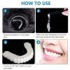 Flipped Warmth 2 Pairs Fake Teeth, Snap on Veneers Teeth, Temporary Denture Teethinstant Snap on False Teeth Veneers Top and Bottom Perfect Smile Confidence in Minutes at Home view 2