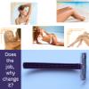 Hair Shaver (10 pack) Female Razor Peach Fuzz Remover Everyday 2 for smooth and Comfortable Shave with Aloe Vera view 3