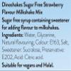 Dinoshakes Sugar Free Strawberry Milkshake Syrup Mix for Kids, Vegan Friendly, Gluten & Nut Free, 1 Litre view 2
