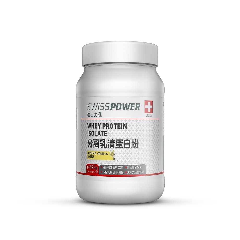 Swisspower Whey Protein Isolate Vanilla 425 g - 88% Protein