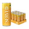 SERVED Pia Colada Cocktail, 8% ABV, Premium Bar Quality Cocktails, Pre-Mixed & Ready To Drink, 12 x 250ml Cans view 1