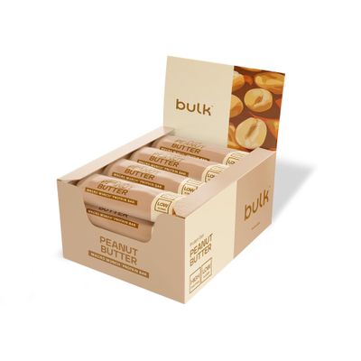 Bulk Macro Munch Protein Bar | White Chocolate Peanut Butter | 12 x 62g | 20g High Protein | Low Sugar | 6.7g Fibre | Soft-Baked Triple Layer | Healthy Snack Bar Gym | Fitness | On-the-Go | Vegetarian