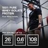Bulk Pure Whey Isolate 90 | Chocolate Malted Honeycomb | 25g Protein per Serving | Ultra-Filtered | Low Sugar | Low Fat | Fast Absorption | Supports Muscle Maintenance | 500g | High Protein Shake view 4