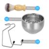 Beavorty Stainless Steel Dish Rack for Beard Brush Stand Including Brush Stand Supply Use in Bathroom view 3