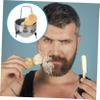 Beavorty Stainless Steel Dish Rack for Beard Brush Stand Including Brush Stand Supply Use in Bathroom view 4