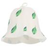 Happyyami 5pcs Comfortable Felt Sauna Hat Bath Cap Spa Hat Sauna Cap Women Men Easy to Hang view 4