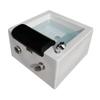 HPIRFYE Acrylic Massage Footbath Pedicure Foot Spa Heated Foot Spa Hot And Cold Adjustment Salon Massage Equipment Acrylic Pedicure Sink Massage Foot Health Manicure Basin view 3