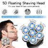 JQUAL Electric Razor for Men, 7D Electric Head Shaver For Bald Men Electric Men's Grooming Kit Cordless Waterproof LCD Head Shavers Rechargeable view 2