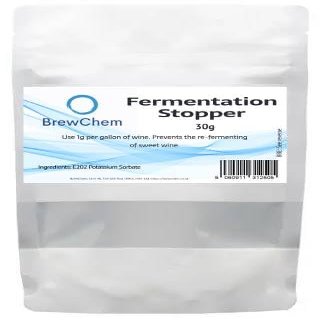 BrewChem - Potassium Sorbate (Fermentation Stopper) 30g