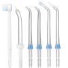 Yaowanguan Replacement Jet Tips Nozzle Set 6PCS for Waterpik WP-100/WP-250/WP-450/WP-560/WP-660/WP-811/WP-861W/WP-900/WP-940(Toothbrush,Pocket Tip,Classic Jet Tip,Blue Plaque Tip,Orthodontic Tip) view 1