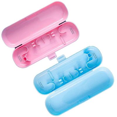 Fopytu Electric Toothbrush Travel Case, 2 Pcs Portable Replacement Plastic Electric Toothbrush Case Universal Electric Toothbrush Holder