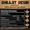 Shilajit Resin Gold Standard Shilajit - 600mg Himalayan Shilajit Blend with Ayurvedic Herbal Extracts, High Levels of Fulvic Acid, Supports Energy and Performance, 30g (Pack of 1) view 2