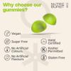 Nutriburst - NutriGreens - 22 Fruits + Vegetables + Herbs + Mushrooms + Live Bacteria Cultures - Boosted with Vitamins: Zinc, VIT C, D3, B5, B6, B12-60 Gummies 1 Month Supply - Suitable for Vegans view 3