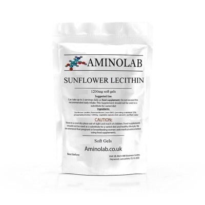 Aminolab - Sunflower Lecithin 1200mg 240 Capsules