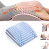 Acemend Refresh - Neck & Back Stretcher, Back Neck Cracker for Lower Back Pain Relief, Waist Massage Relaxation Yoga Stretcher, Multi-Level Adjustable Spine Board for Lumbar Soothing Device (Blue) view 1