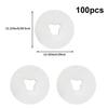 100pcs/set Headrest Cover Disposable Massage Sheet Breathing Hole for Spa Pillow Bed Table Salon Tools view 2